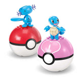 Mattel Mega Construct Pokémon Ensemble de construction – Magikarp, Shellder et Quaxly