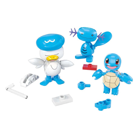 Mattel Mega Construct Pokémon Ensemble de construction – Magikarp, Shellder et Quaxly