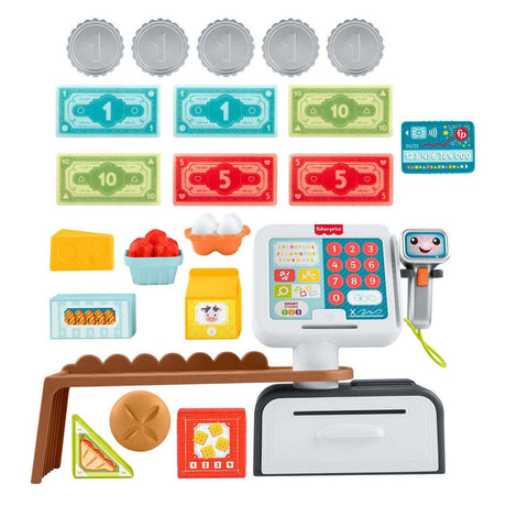 Fisher-price apprentissage amusant du comptage et du shopping - caisse enregistreuse jouet