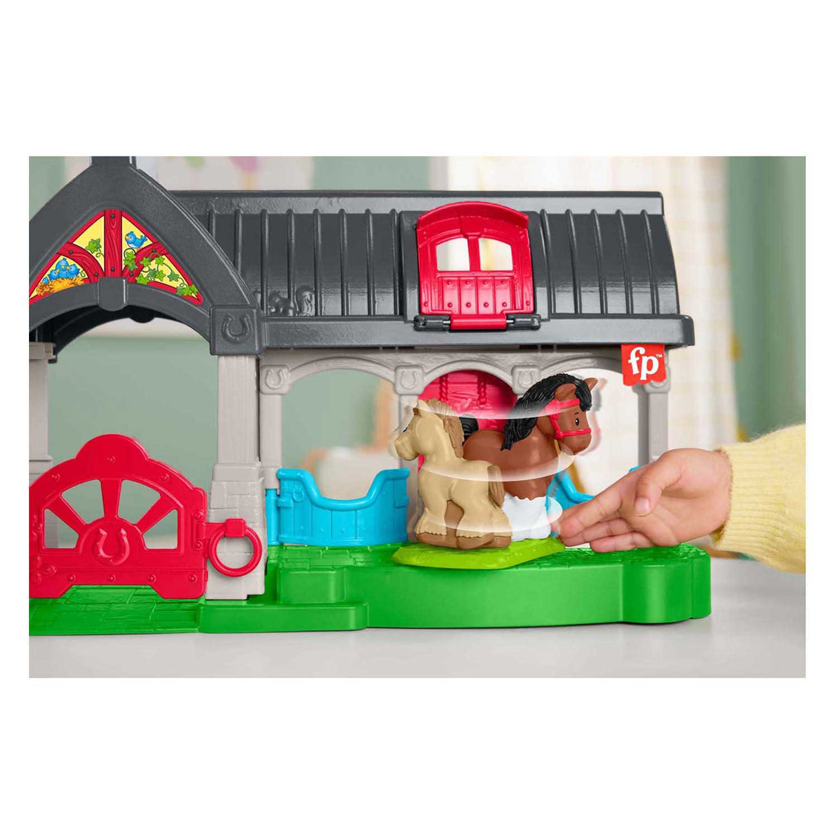 Ensemble de jeu stable Fisher Price Little People