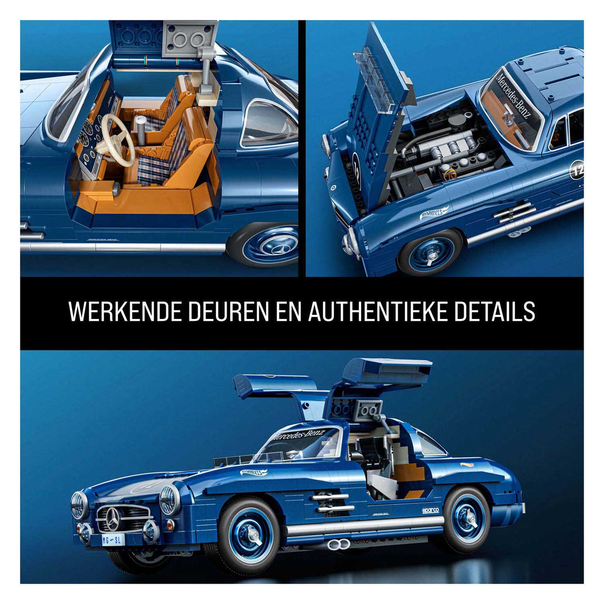 Hot Wheels série premium Mercedes-Benz 1:12