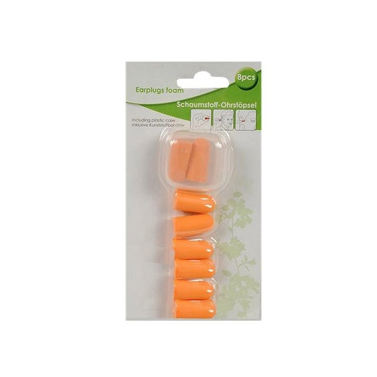 Bouchons d'oreilles à vie en mousse de protection auditive 8 pcs