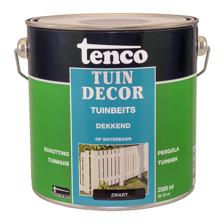 Tenco 1066098 - dekkend zwart 2,5l | 1 stuks