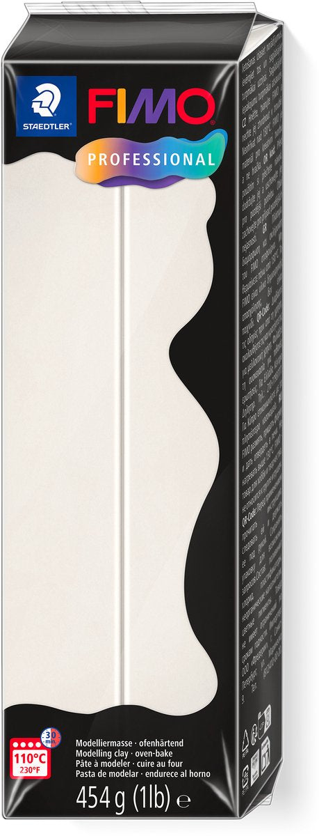 Pâte à modeler Fimo professionnelle 454 g porcelaine