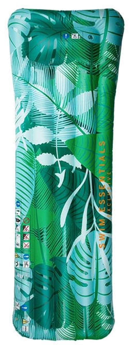Rêve tropique | matelas pneumatique de luxe vert
