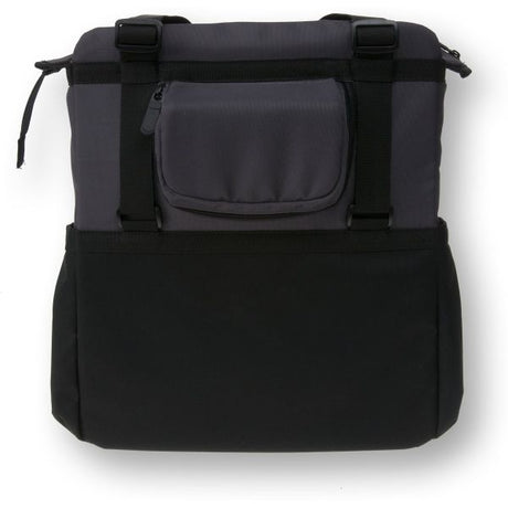 Basil Shopper XL - Sac à vélo sportif et à la mode pour épicerie et plage, anthracite noire, 20L