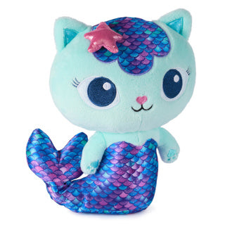 Spinmaster Gabby's Dollhouse - Chat sirène en peluche de luxe