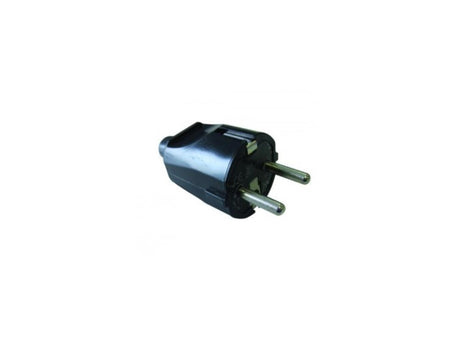 Fiche PVC 230v bord broche masse - sans emballage de vente