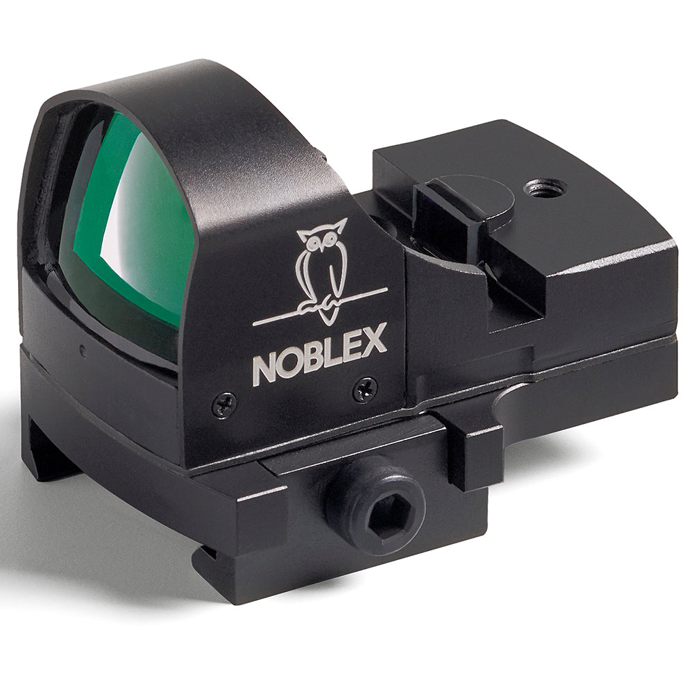 Noblex e-optics noblex red dot nv 1x25 os le (7,0 moa) incl. monture de tisserand