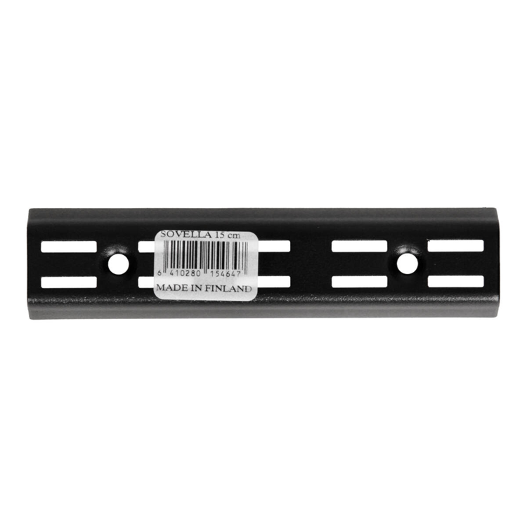 Sovella 1013146 - wandrail zwart 15cm | 10 stuks