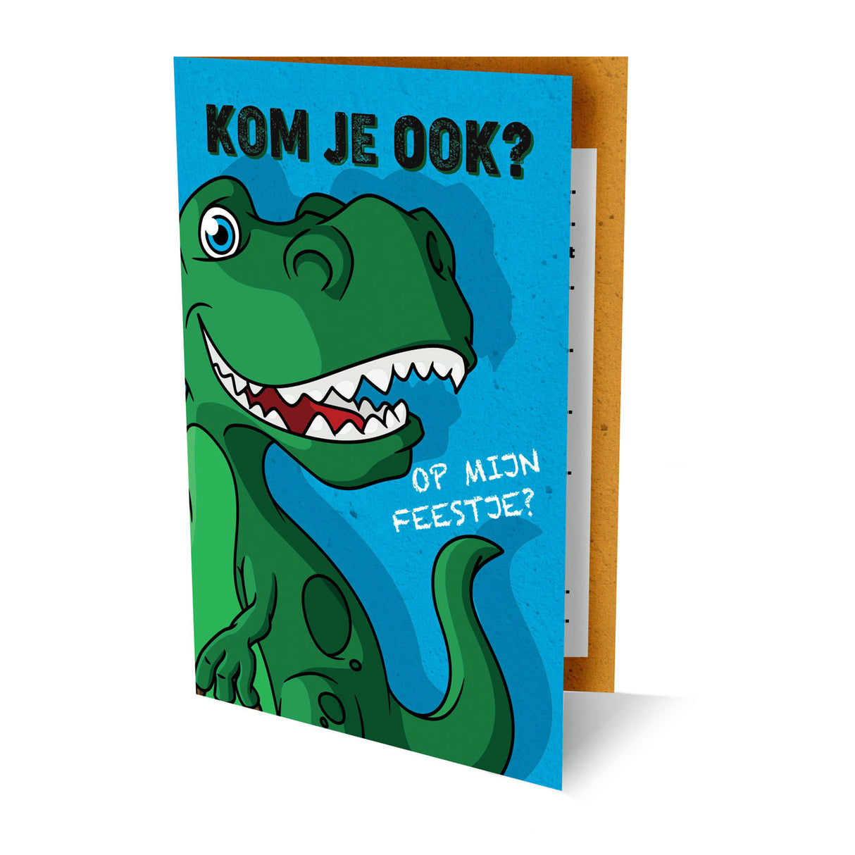 Invitations dinosaures, 6 pcs.
