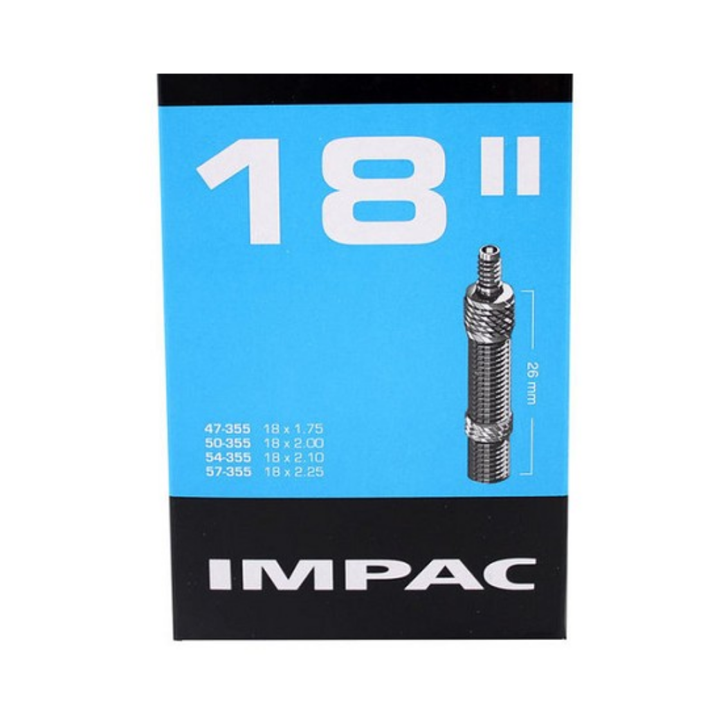 Impac Inner Tube (par Schwalbe) DV18 18x1,75 2,35 Etro 47 57-355, Valve: Blitz Holland 26 mm