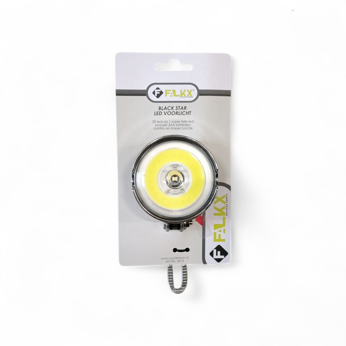 Falkx phare LED. 20 petites LED et 1 LED super brillante, y compris les batteries (pack de suspension)