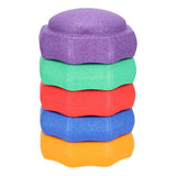 Blocs étapes jipy découvrez 5 pièces couleurs primaires