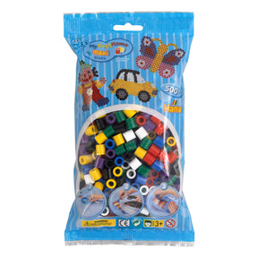 Mélange de perles thermocollantes Hama maxi - base 500 pcs.