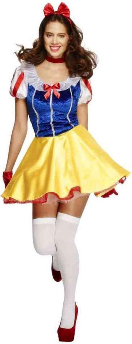 Smiffys costume adulte sexy blanche neige taille l 44 46