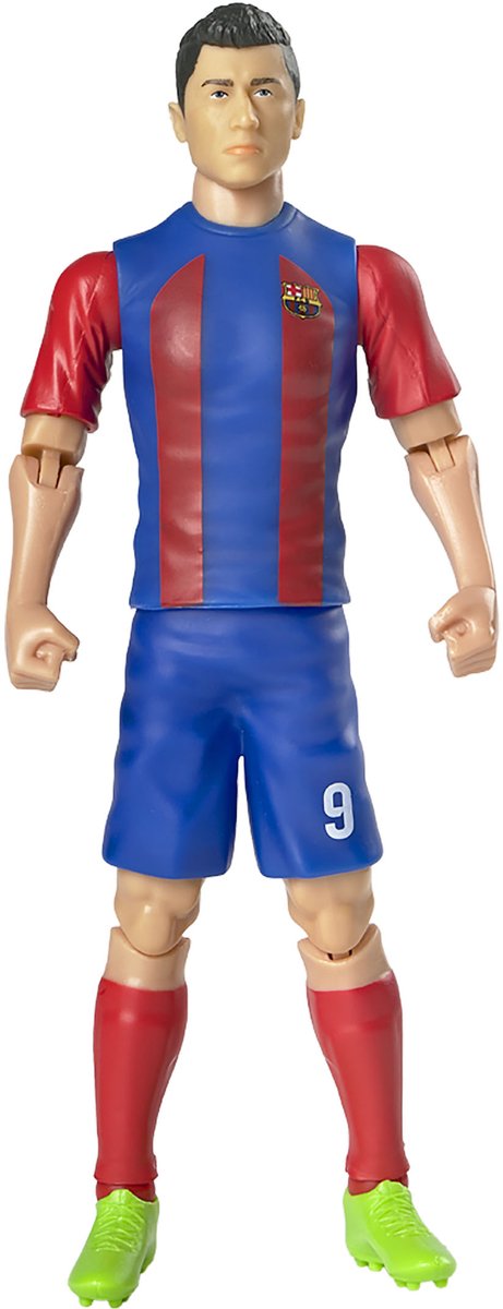 Figurine de football RC FC Baelona Robert Lewandowski, 20 cm