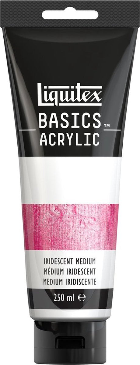 Liquitex 8870309 Basics Tube de médium irisé – Médium acrylique irisé, transparent miscible, 250 ml