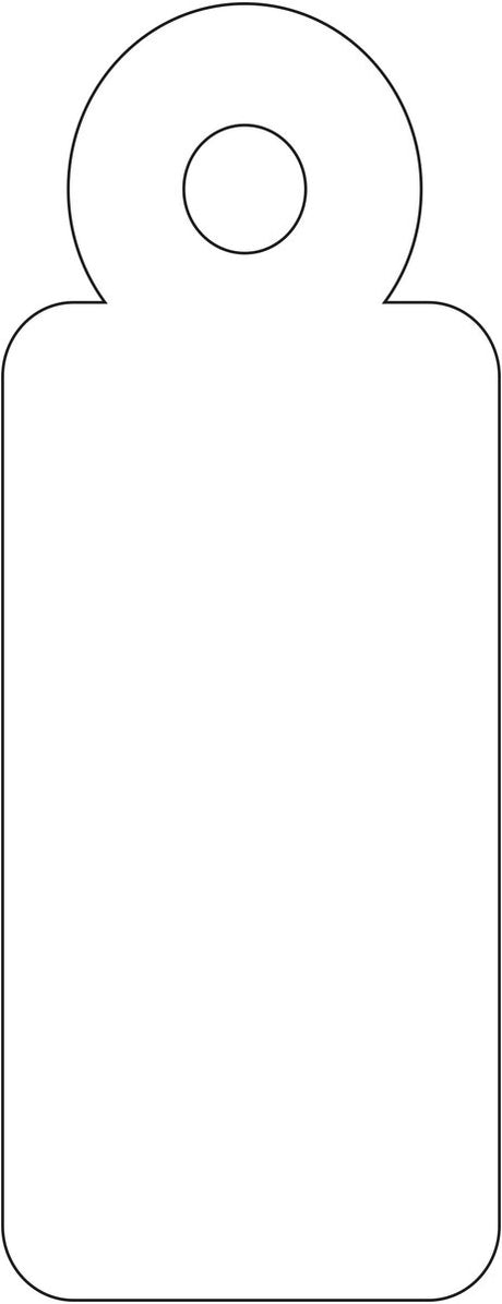 Étiquettes en fil Apli pi 13 x 34 mm (l x h) (386) | boîte de 1 000 pièces
