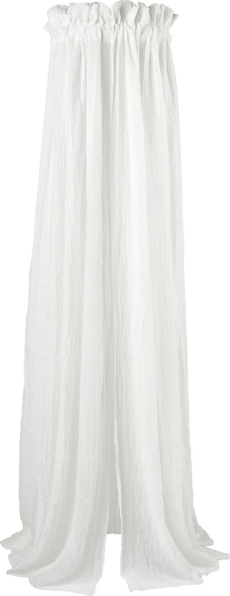 Voile uni bébé Meyco - blanc cassé