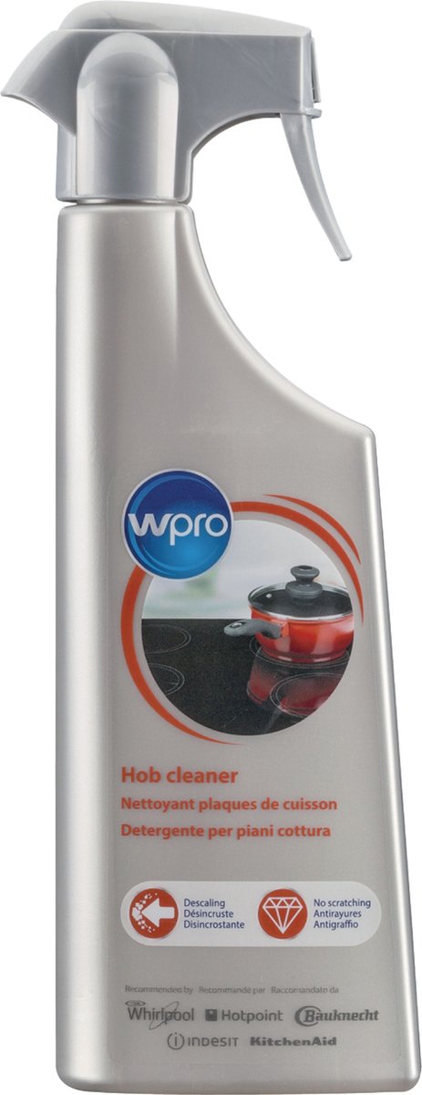Wpro 484000008497 spray nettoyant pour plaques de cuisson 500 ml