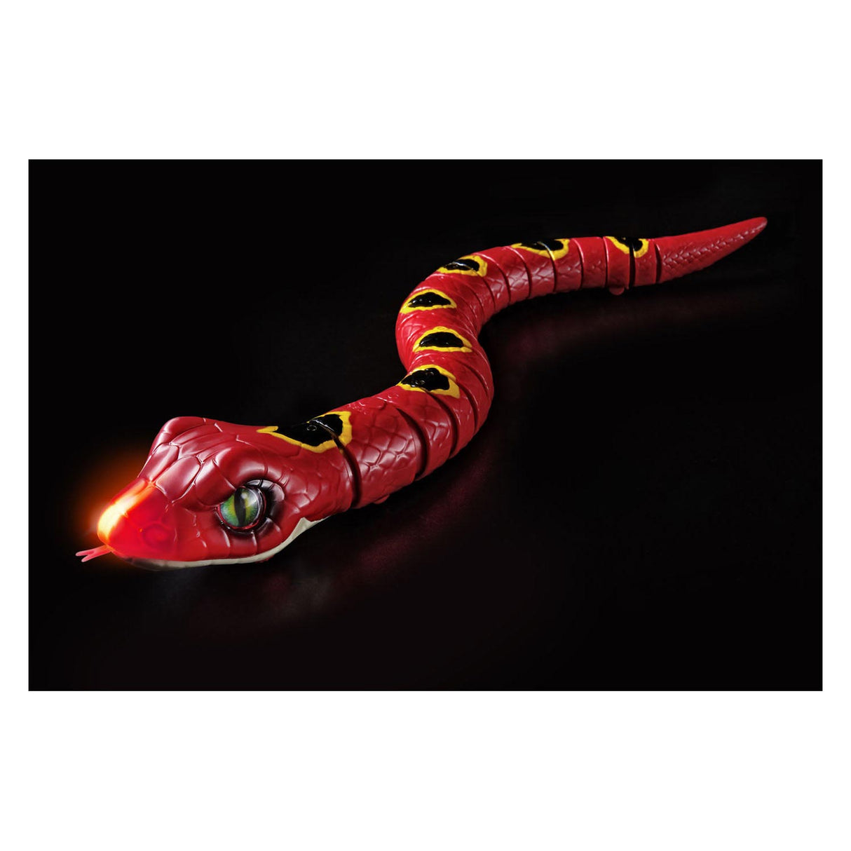 Zuru robo vivant serpent robotique - rouge