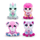 Jouet pour chien en peluche Zuru Pets Alive – Soirée pyjama surprise dans une animalerie.