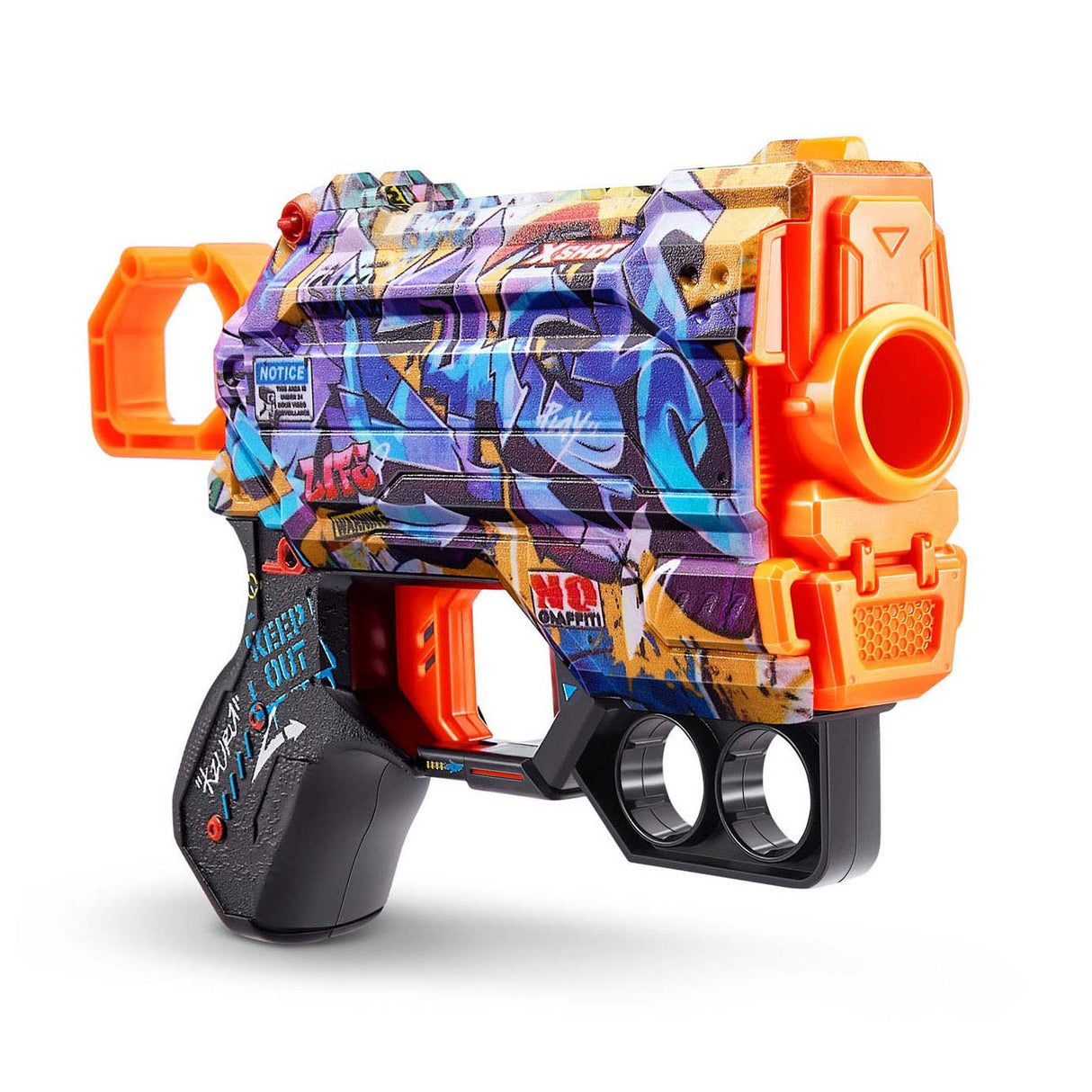 Zuru X-SHOT SKINS Zagrożenie 8 rzutkami