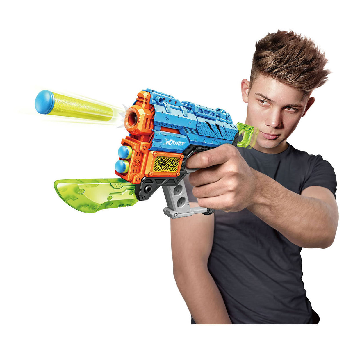 Zuru X-Shot Dino Attaque éteinte avec 8 fléchettes