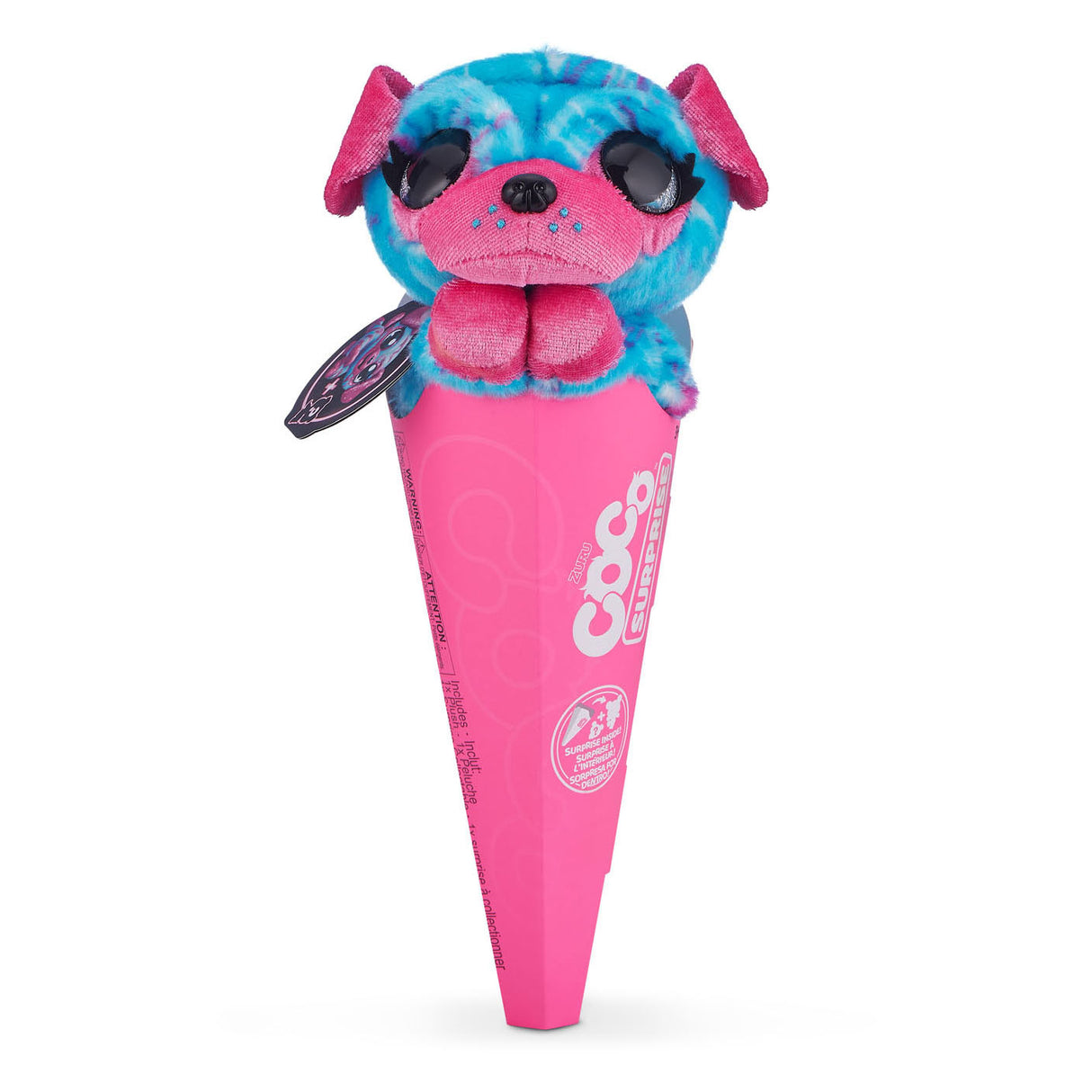 Coco Surprise Ice Horn med Hug Neon