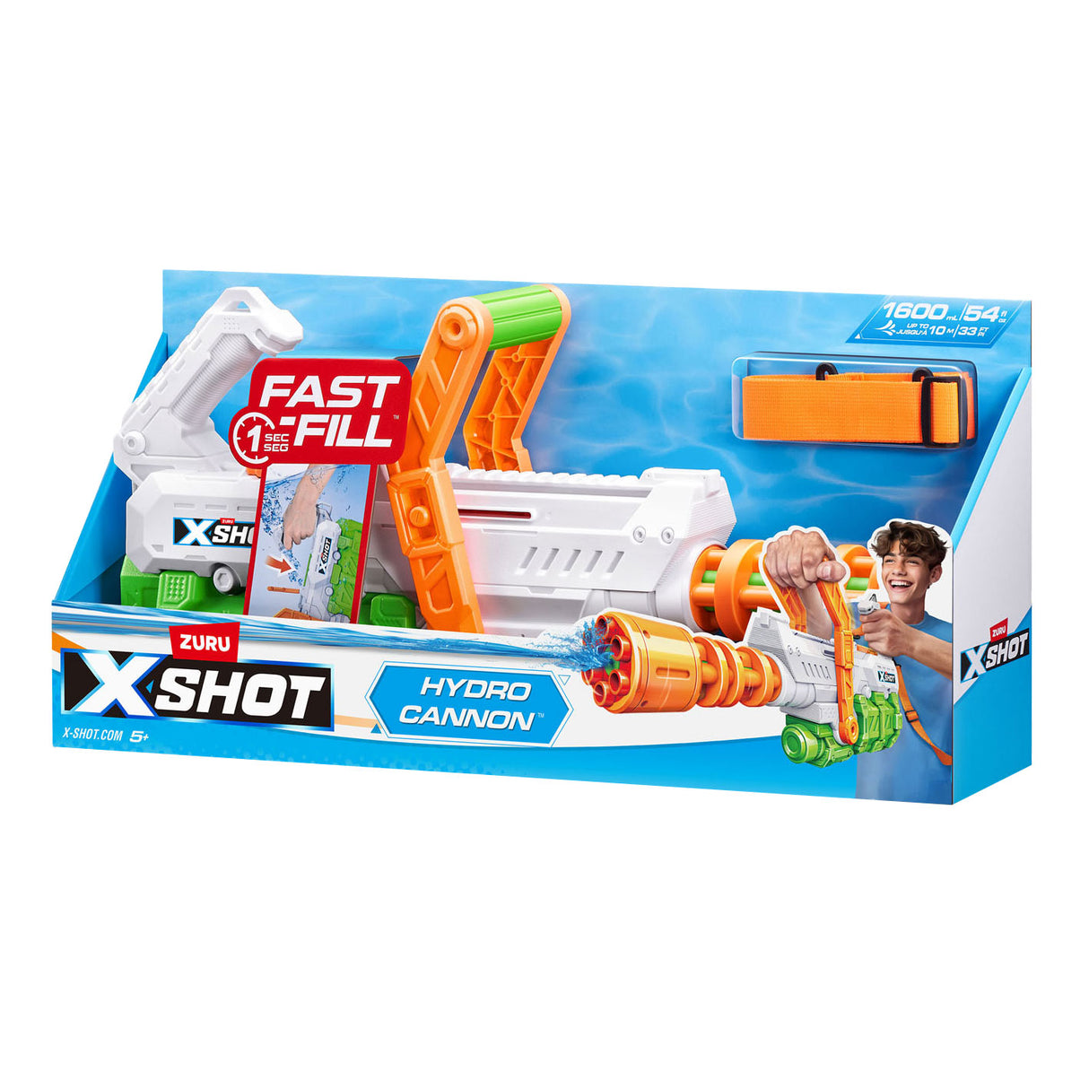 Zuru X-Shot Fild Fast Hydro Cannon Water Gun