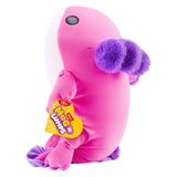 Zuru étreint un axalotl moyen en peluche