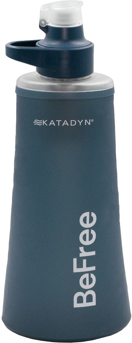 Katadyn befree ac bouteille filtre à eau bleu ardoise (1l)