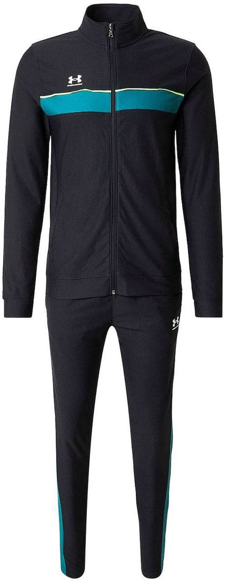 Under Armour UA B Challenger Tracksuit-blk Survêtement pour garçons - noir - blanc