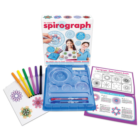 Spirographe - ensemble de conception