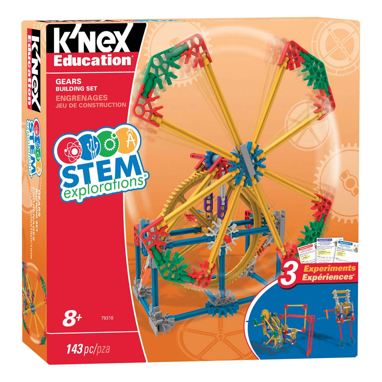 K'Nex S.T.E.M. Udforskninger: Gears Building Set