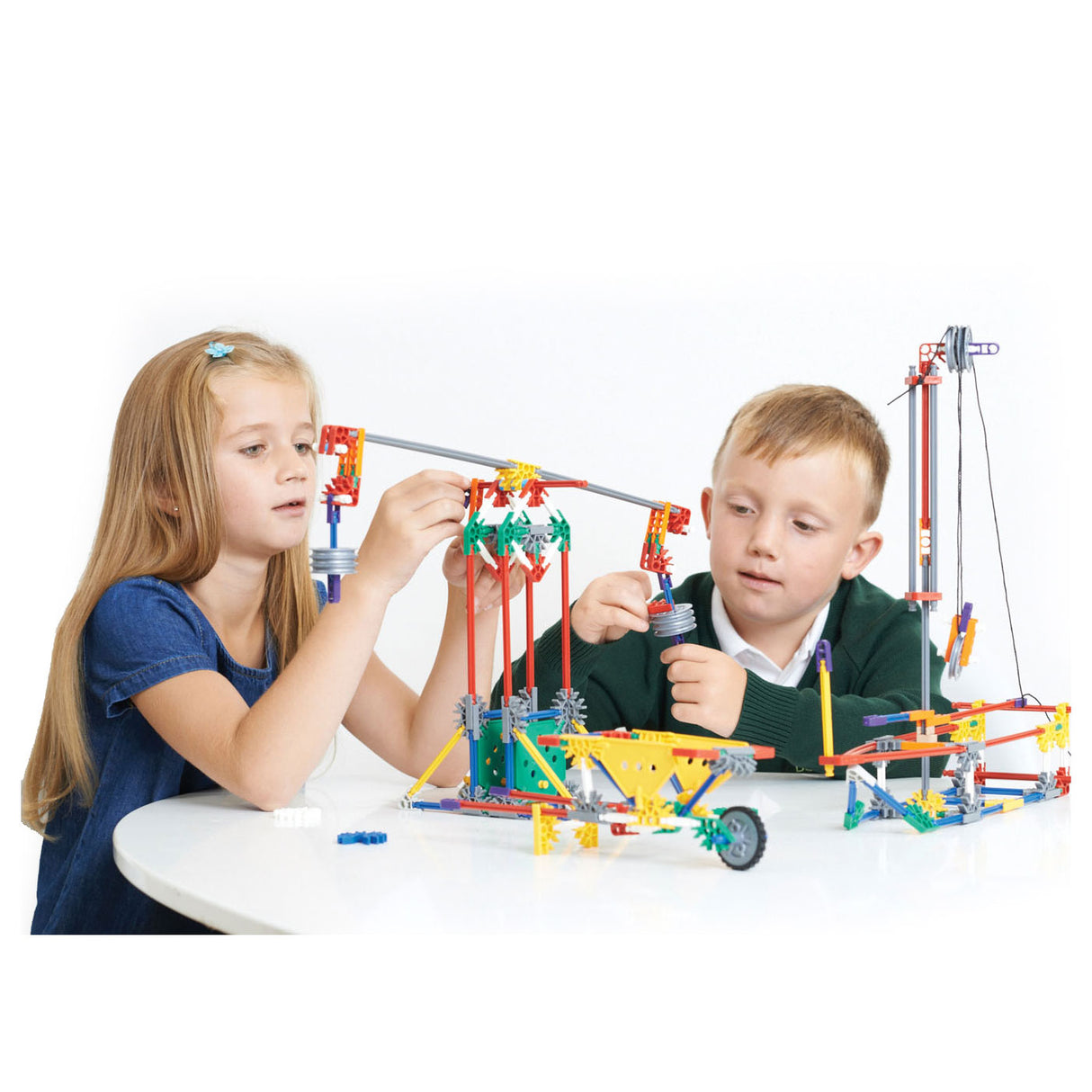 K'NEX S.T.E.M. Exploraciones: Conjunto de poleas de paletas de palancas