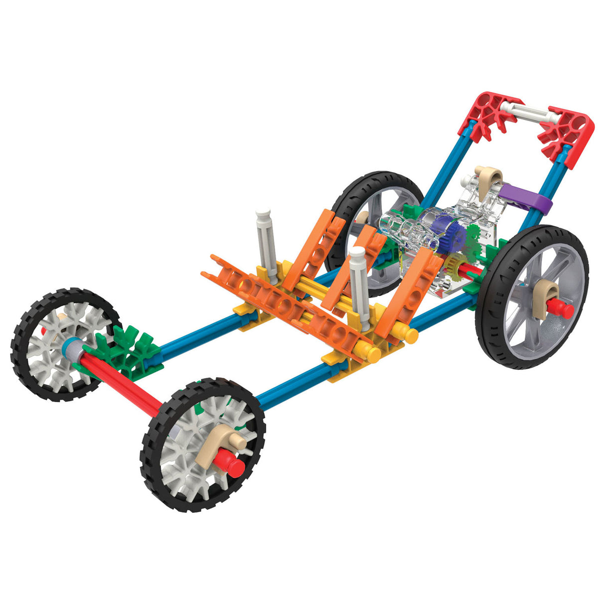 Exploraciones de K'Nex STEM: juegos de edificios de vehículos