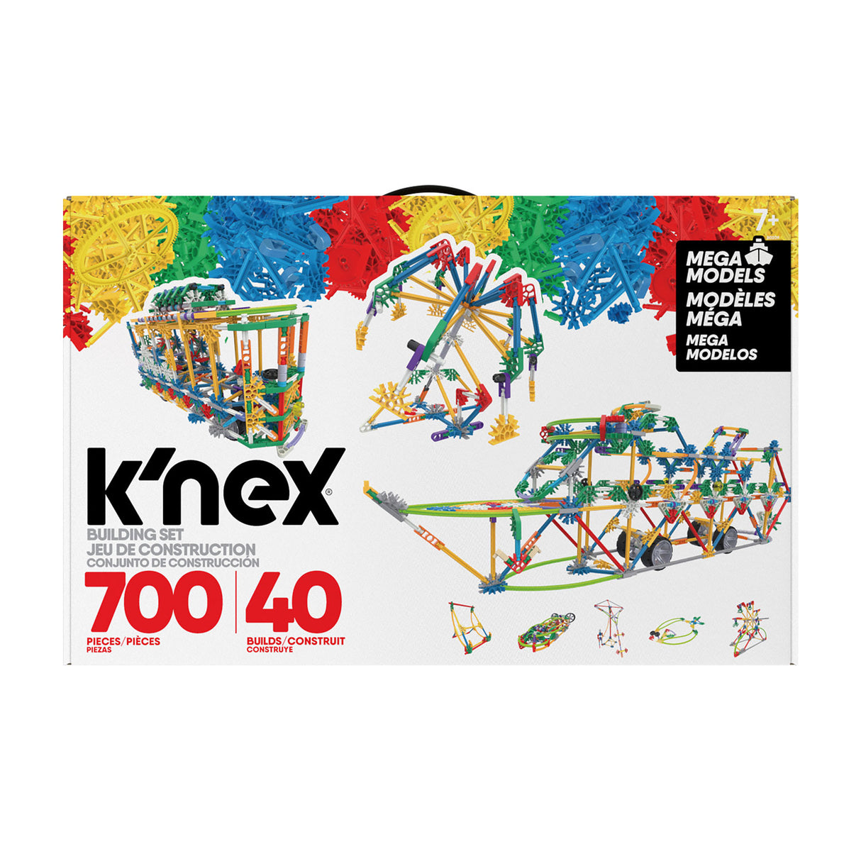 K'nex K'nex Building Set 40 Modelle, 700DLG.