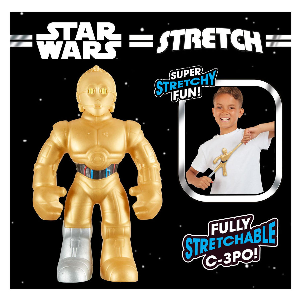 Boti Stretch Armstrong C-3PO