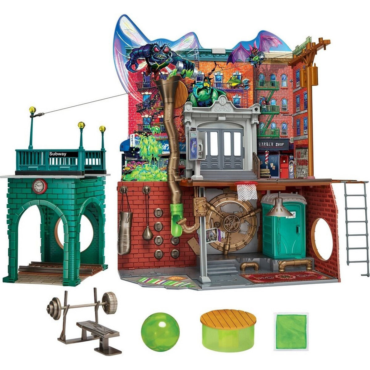 Boti Teenage Mutant Ninja Turtles Headquarters Play