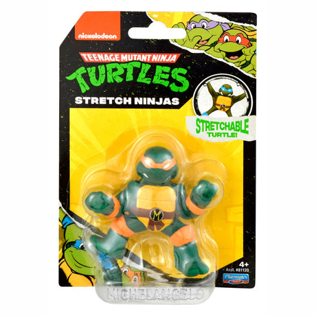 Les tortues ninja mutantes adolescentes Boti étirent les ninjas - Michelangelo