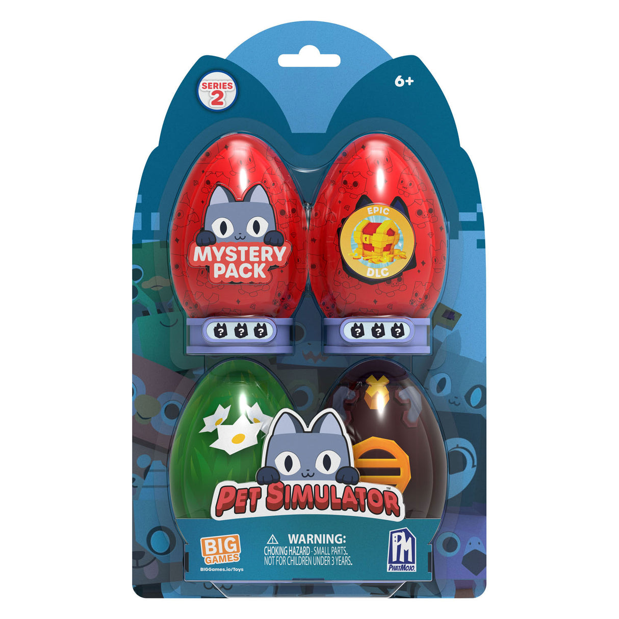 Boti Pet Simulator Minifigure 4-Pack Wave 2