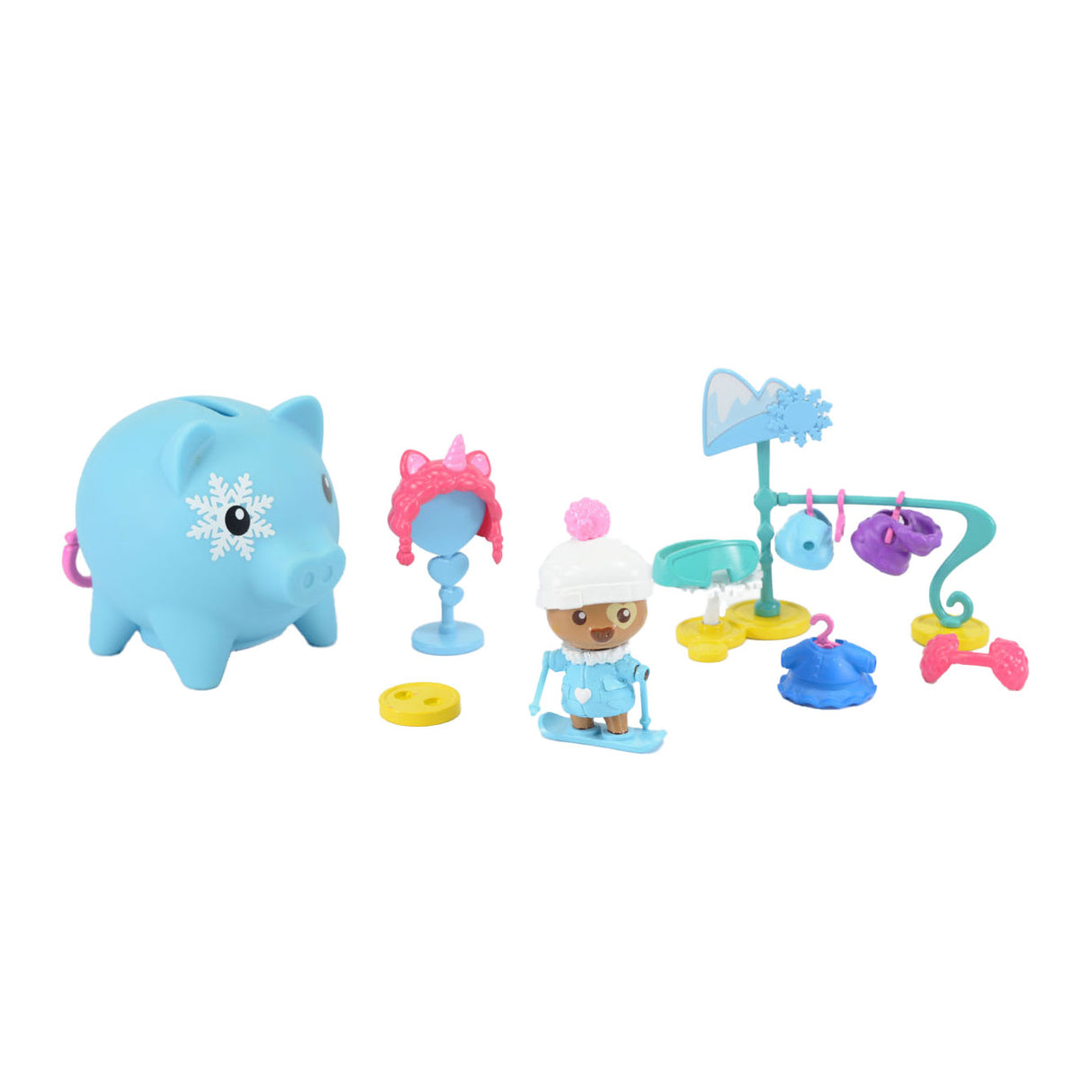 Boti Pockey Money Piggies Speel figure avec argent Pat Winter Pack