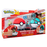 Boti Surprise Attack Game Set Axew Poke Ball vs Totodile Net Ball