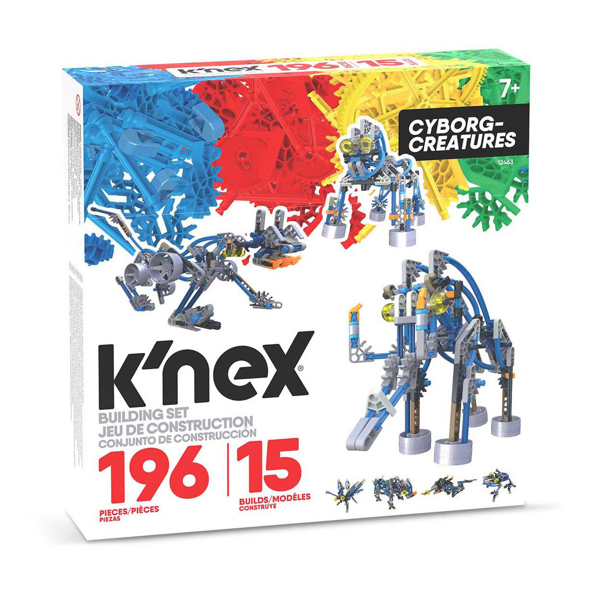 K'Nex Cyborg Creatures 15 modelov, 196dlg.