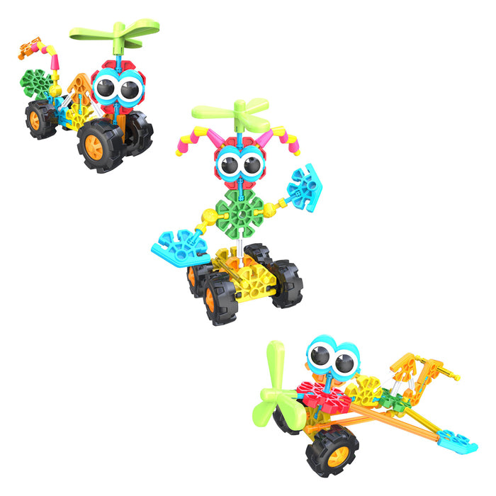 Ensemble de construction K'nex Kid Knex Zoomin Buddies, 48 ​​pièces.