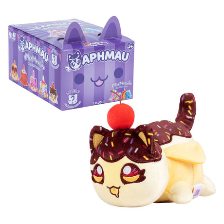 Boti peluche alhmeu 15 cm mystère meemeow série 7 friandises de carnaval | 9 pièces