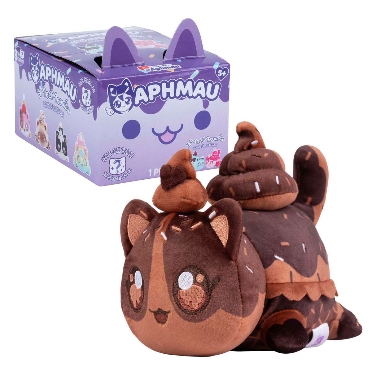 Aphmau mystère meemeow peluche glace 15 cm | 9 pièces