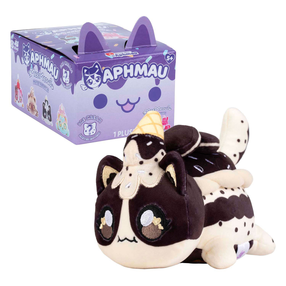 Aphmau mystère meemeow peluche glace 15 cm | 9 pièces